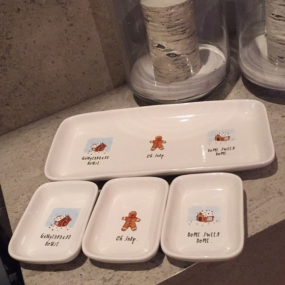 Rae Dunn “Gingerbread House, Oh Snap & Home Sweet” - Picture 7 of 13